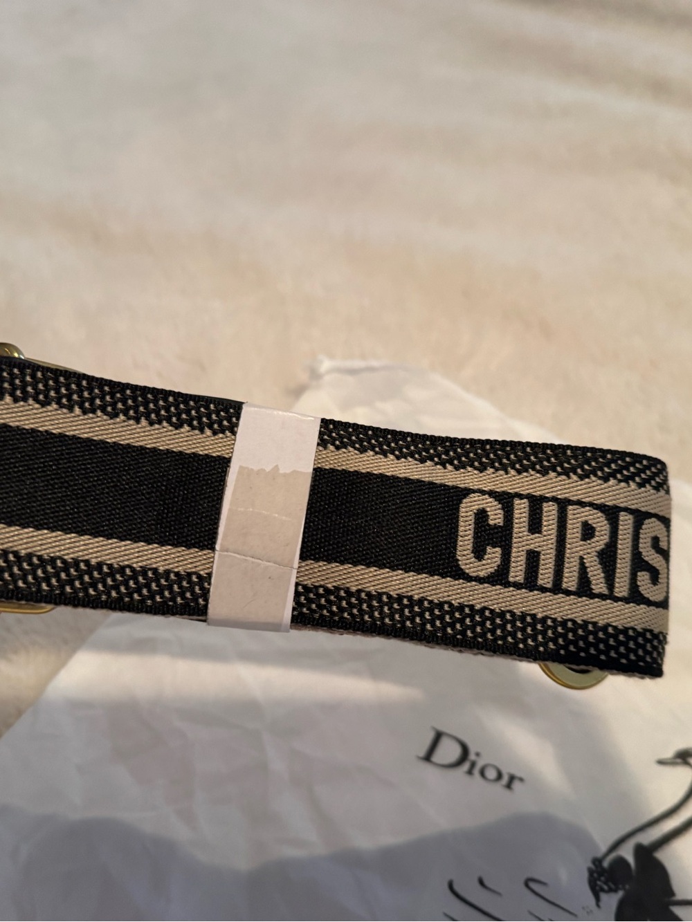 Black & white designer inspired bag - Picture 4 of 5